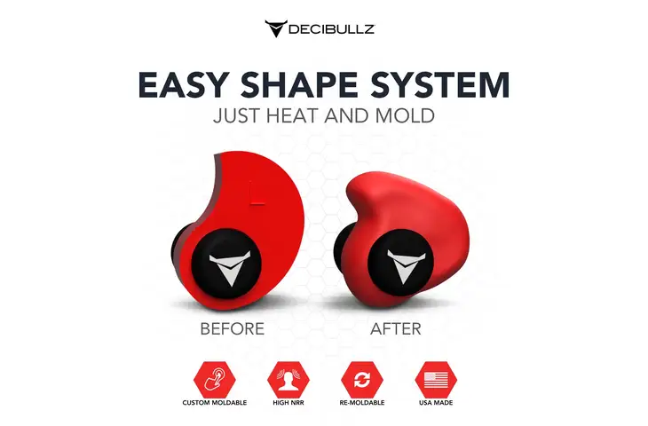 Decibullz Custom Molded Earplugs - view 30